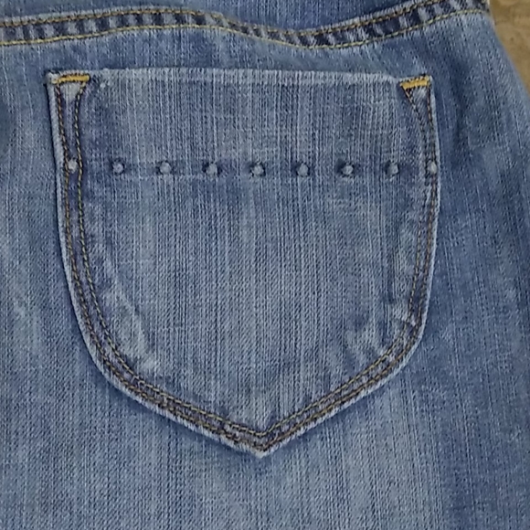 Old Navy Jean Skirt Juniors Size 8 - Picture 3 of 5